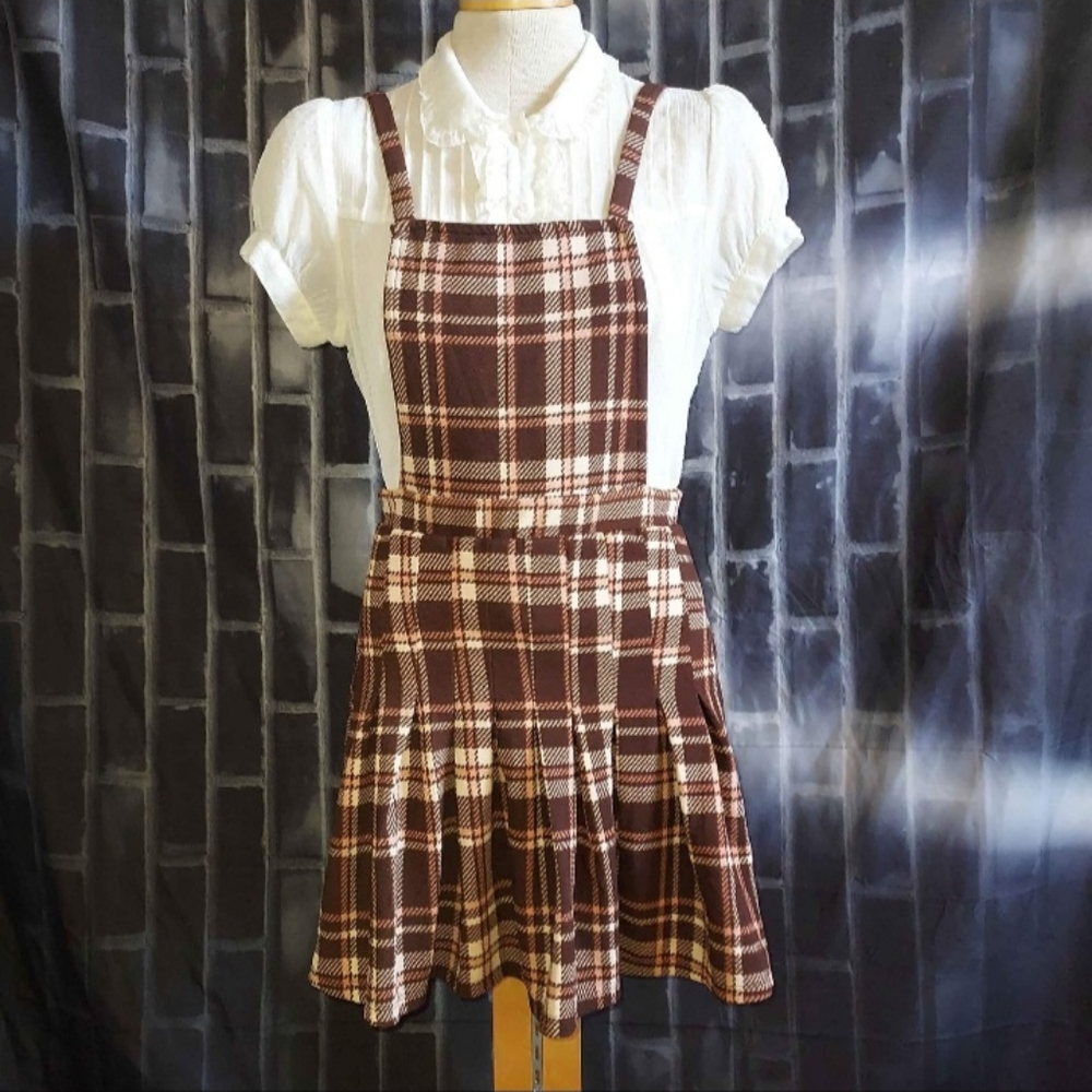 Almost famous overall dress junior's size medium